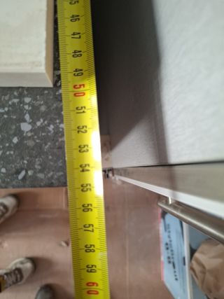 Restos de muebles de cocina, mampara ducha 3 hojas