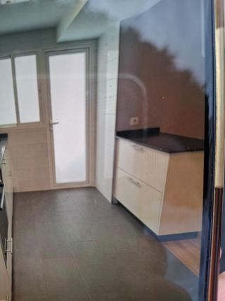 Restos de muebles de cocina, mampara ducha 3 hojas