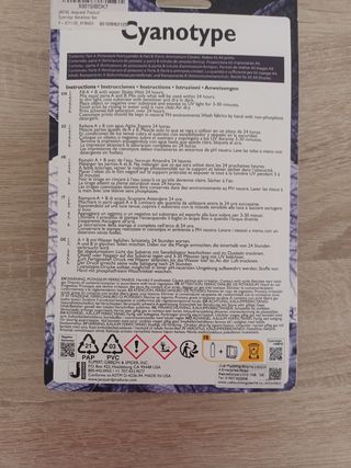 Kit Cianotipo Jacquard 2 Componentes