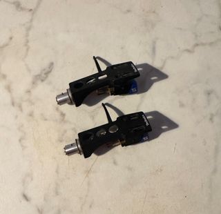 Coppia Headshell Technics con Stanton 500