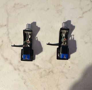 Coppia Headshell Technics con Stanton 500