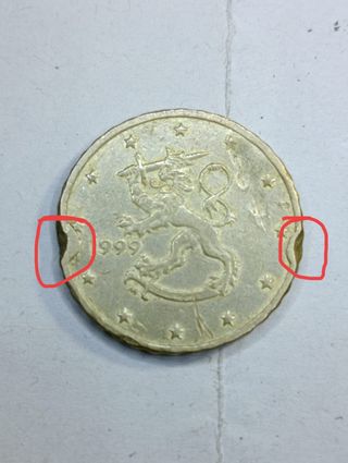 Moneda 10 céntimos Finlandia 1999