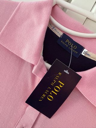 Vestido Polo Ralph Lauren Rosa Talla XL