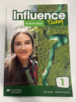 INFLUENCE TODAY 1 Student's book: libro de text...