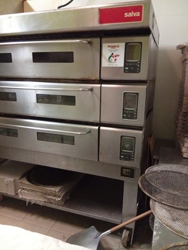 Horno de pizzas profesional alto rendiminento