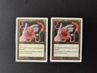 Nevinyrral's Disk. Magic. Mtg