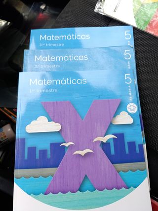 Matemáticas 5 Primaria Libros Trimestre