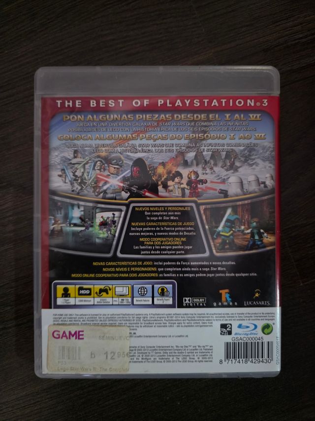 PS3 Lego Star Wars: La saga completa
