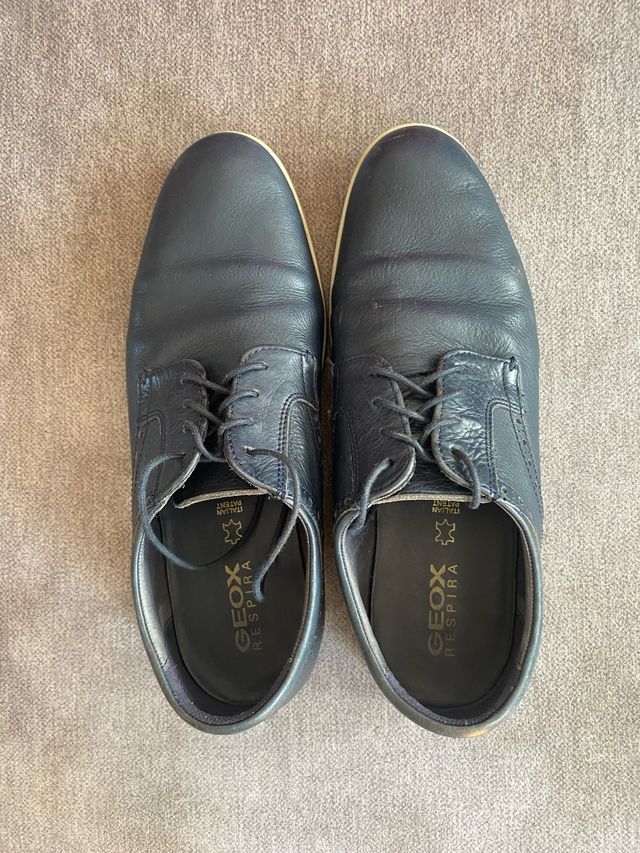 Zapatos Geox Hombre Talla 43.5 Azul