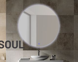 Espejo Redondo 800 LED Luz Fría