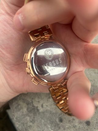 Reloj Versus Versace Dorado y Negro
