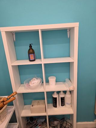 Estantería modular blanca,2 unidades.