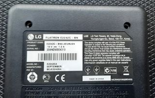 Monitor LG Flatron E2242 Negro