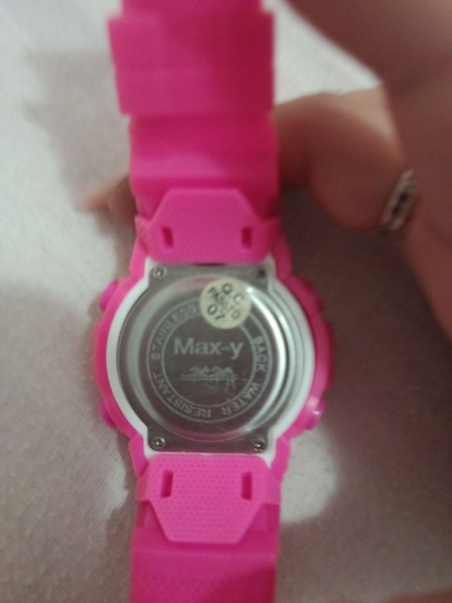 Reloj Digital Deportivo Rosa