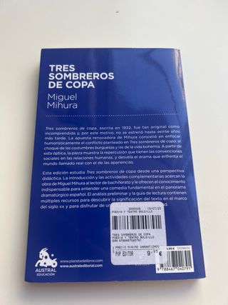 Tres sombreros de copa: Edición a cargo de Ana ...