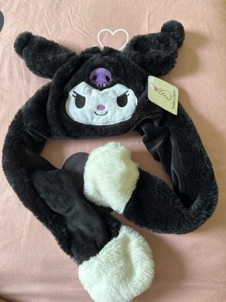 Gorro Kuromi Negro y Morado