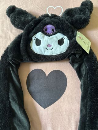Gorro Kuromi Negro y Morado