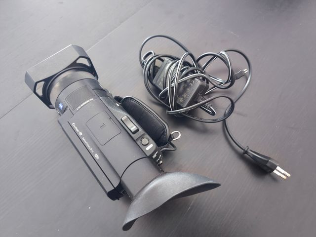 Sony FDR-AX100E Videocámara 4K Negra