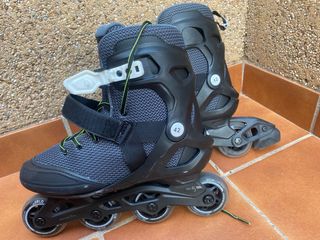 Patines en línea Decathlon negros talla 42