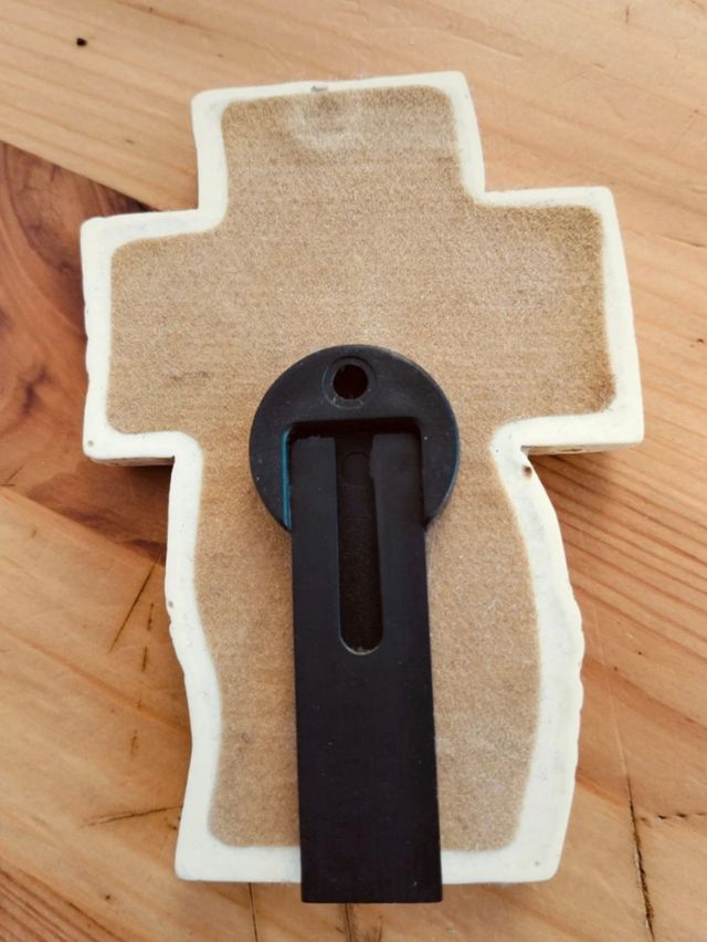 Croce comunione d'appoggio vintage, religioso