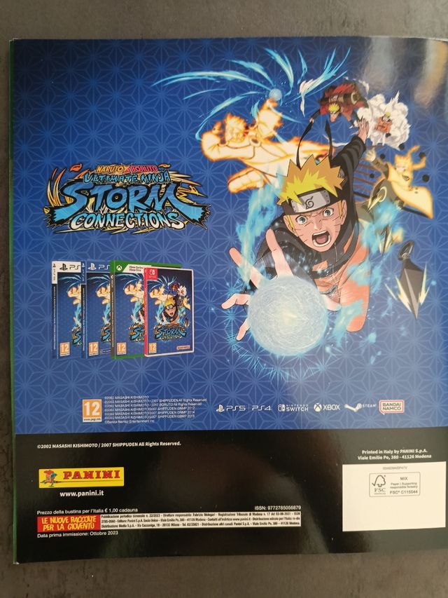 Album Figurine Naruto Shippuden Panini