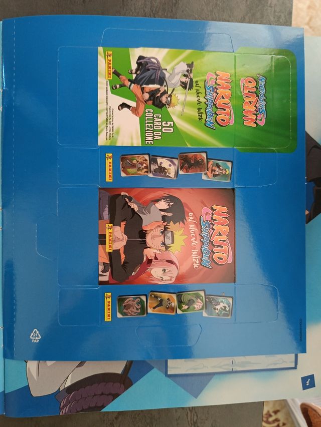 Album Figurine Naruto Shippuden Panini