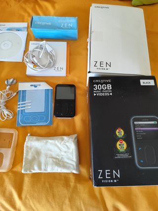 Creative zen vision M 30 gb negro 
