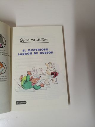 El misterioso ladrón de quesos: Geronimo Stilto...