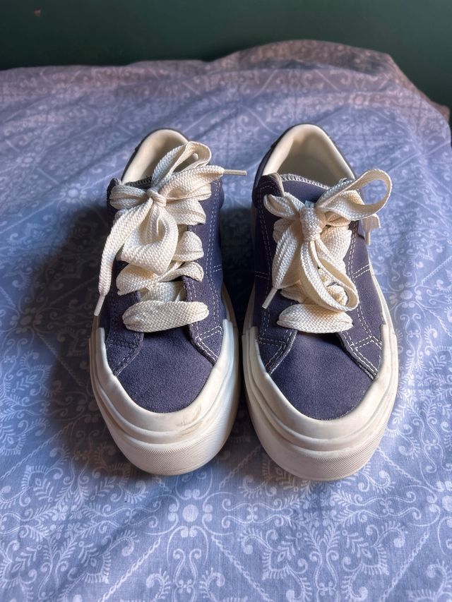 Converse Morados Talla 38