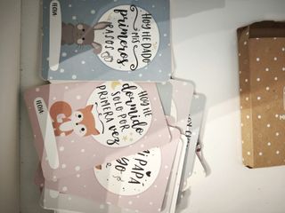Tarjetas meses bebe