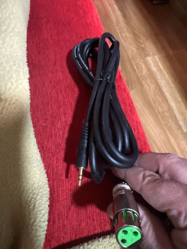 Cable Minijack a XLR