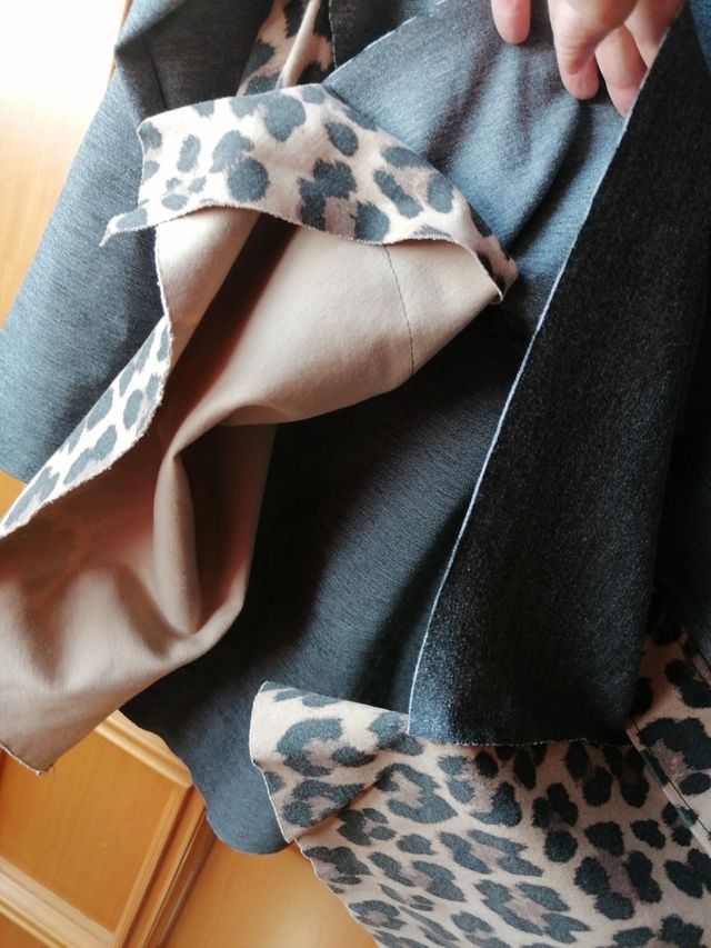 Blusa donna taglia curvy con stampa leopardata