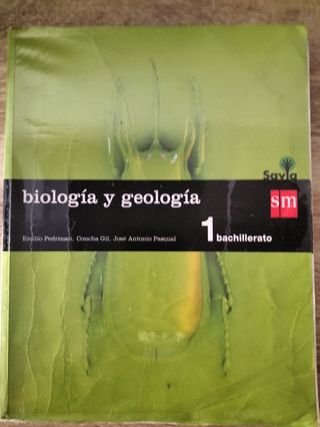 Biología y geología. 1 Bachillerato. Savia (Spa...