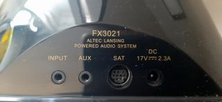 Altavoces Altec Lansing PC Subwoofer Negro Modelo