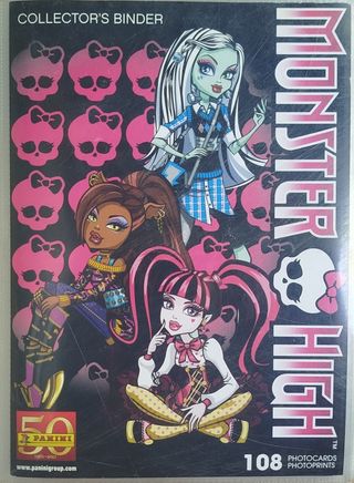 Álbum Coleccionista Monster High Panini 1961-2011