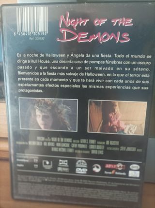 PELÍCULA TERROR LA NOCHE DE LOS DEMONIOS 