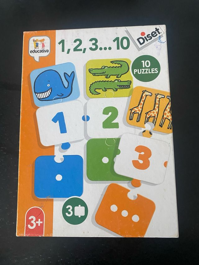 Juego educativo Diset 1, 2, 3... 10