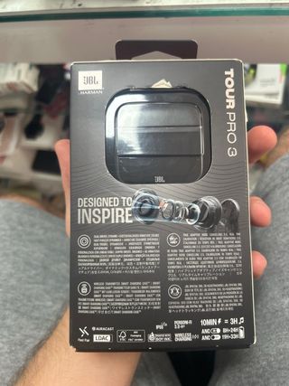 JBL Tour Pro 3 Auriculares True Wireless Negros