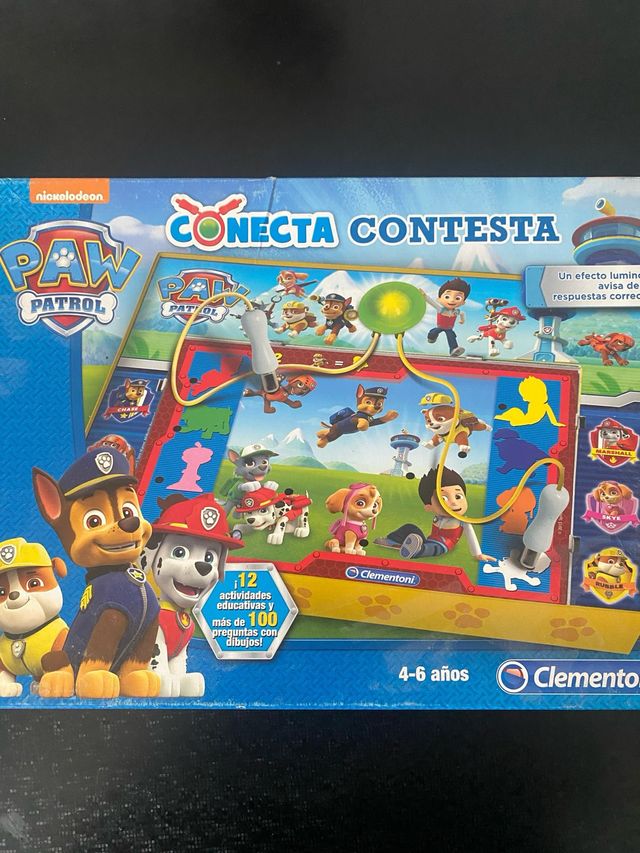 Juego Paw Patrol Clementoni Conecta Contesta