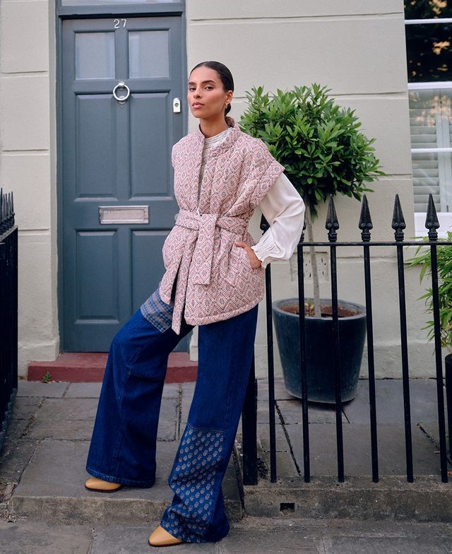 Chaleco Slowlove Multicolor Talla M