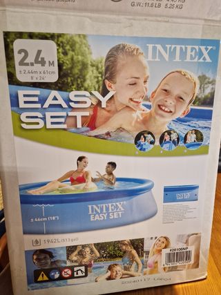 Piscina Hinchable Intex Easy Set Ø244x61cm