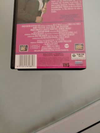 VHS Mrs. Doubtfire - Mamma per sempre