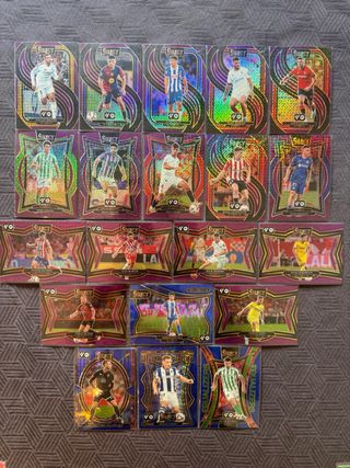 Panini Select La Liga 2024/25 
Lote paralelas