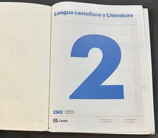 Lengua castellana y Literatura 2 ESO 2020