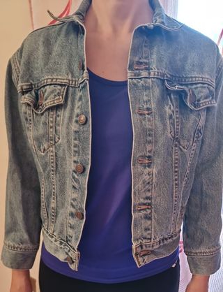 Giacca jeans Levi's vintage blu