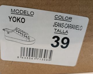 Zapatillas WalkinPitas Jeans