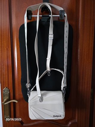 Bolso Desigual Beige y Multicolor
