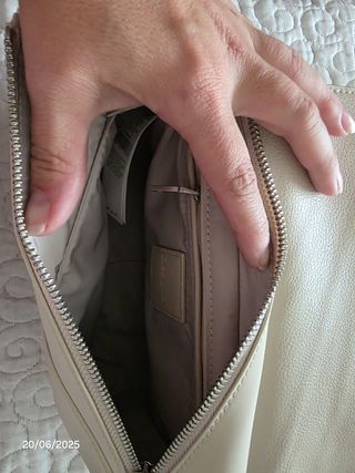Bolso Desigual Beige y Multicolor
