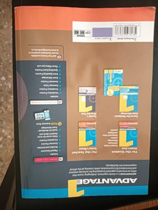 ADVANTAGE FOR BACHILLERATO 1. ST'S BOOK (2017)