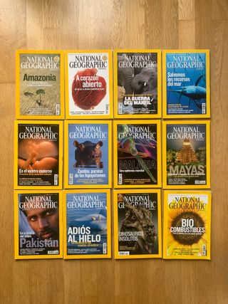 Coleccion Revistas National Geographic (2004/2009)